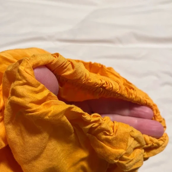 Maeve by Anthropologie Puff Sleeve XX-Small Blouse in dandelion Yellow - Picture 7 of 9